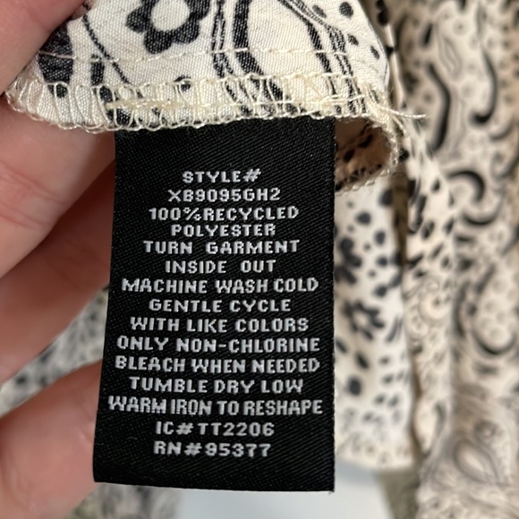 Sanctuary Peplum Waist Women’s Blouse Size Large EUC - Picture 6 of 6